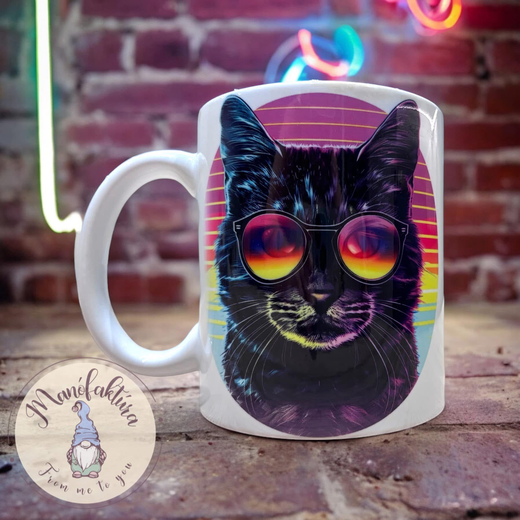 Retro wave bögre